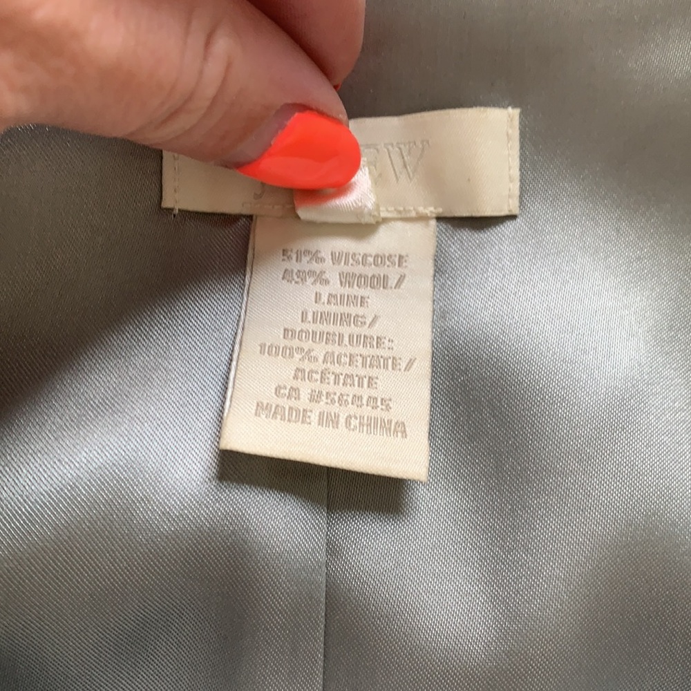 J Crew Wool Cape Coat - Picture 3 of 5